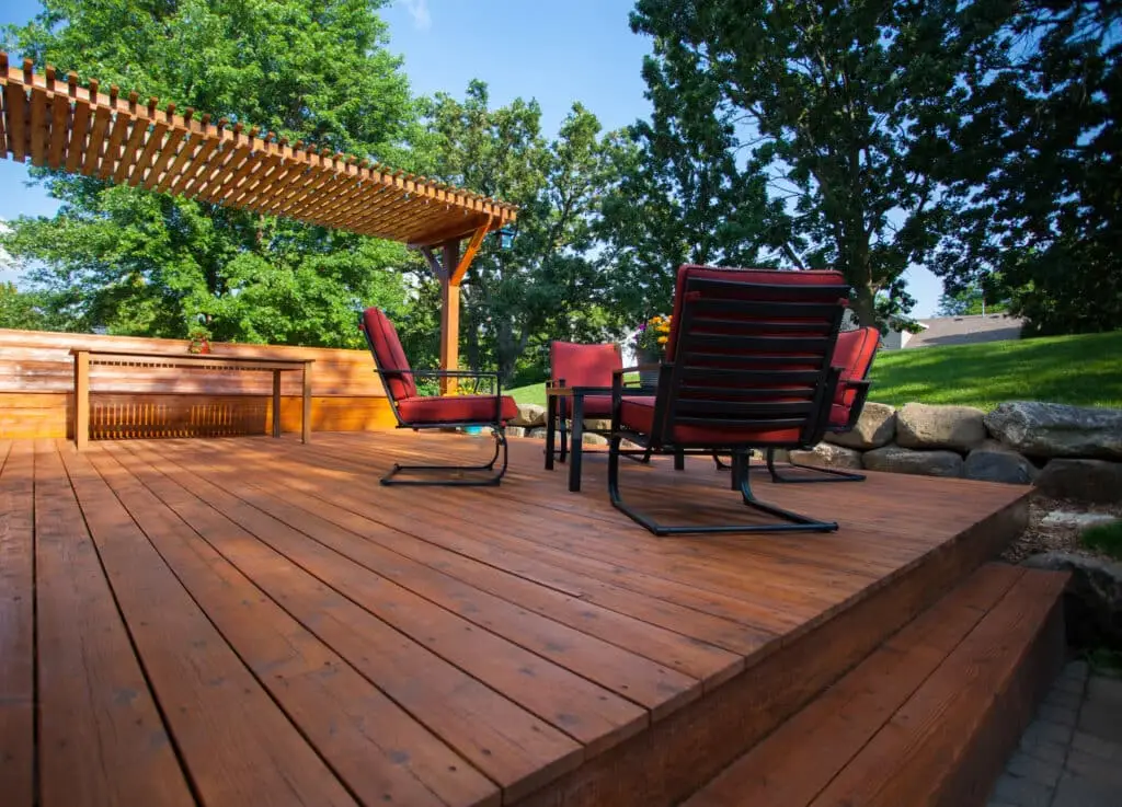 cedar deck builder