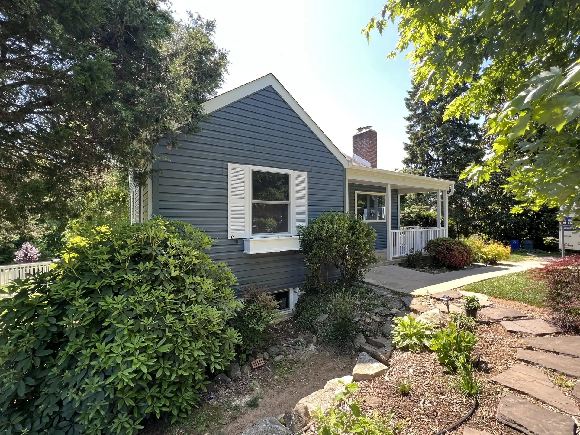 Double Hung windows and siding