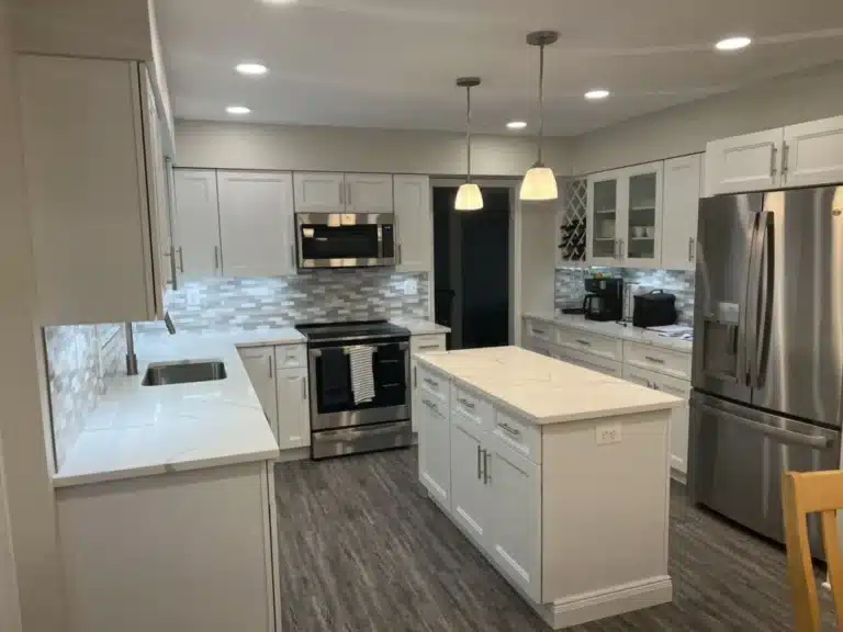 Kitchen cabinets and countertops