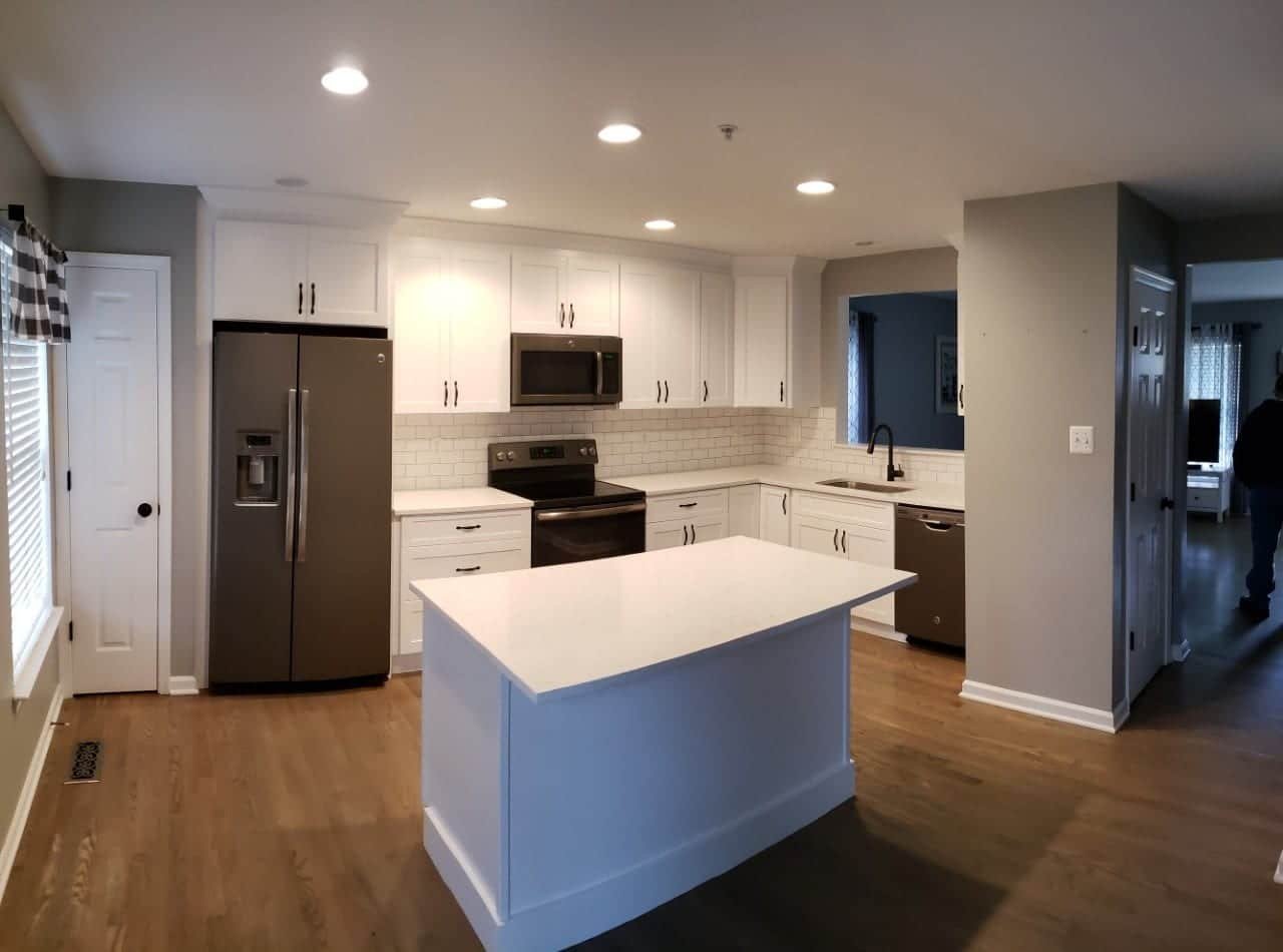 White Kitchen Remodel Essex MD
