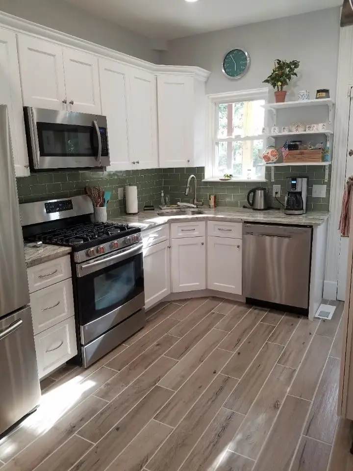 White Shaker Kitchen Remodel