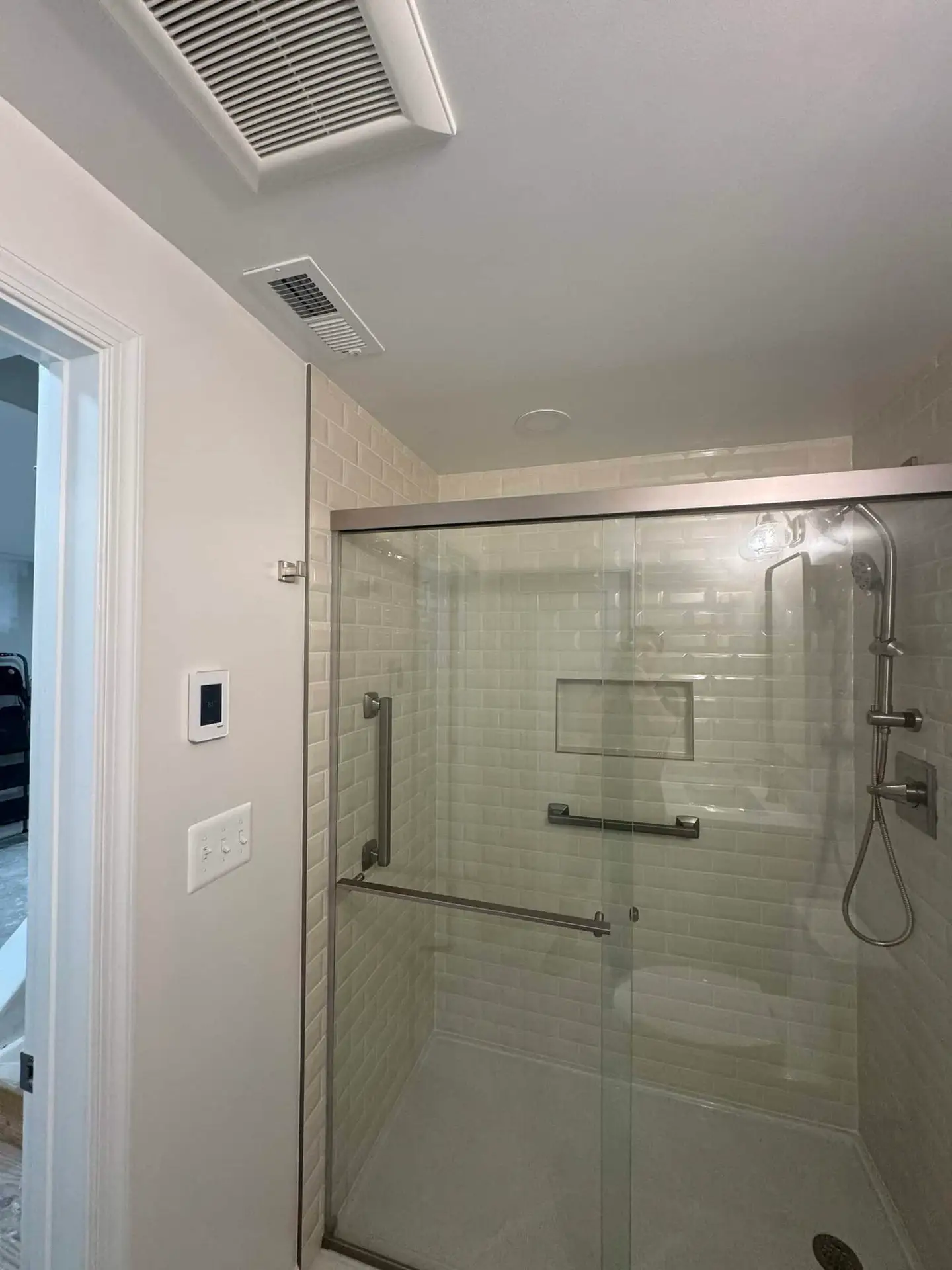 Basement Bath Shower Addition Millersville MD After