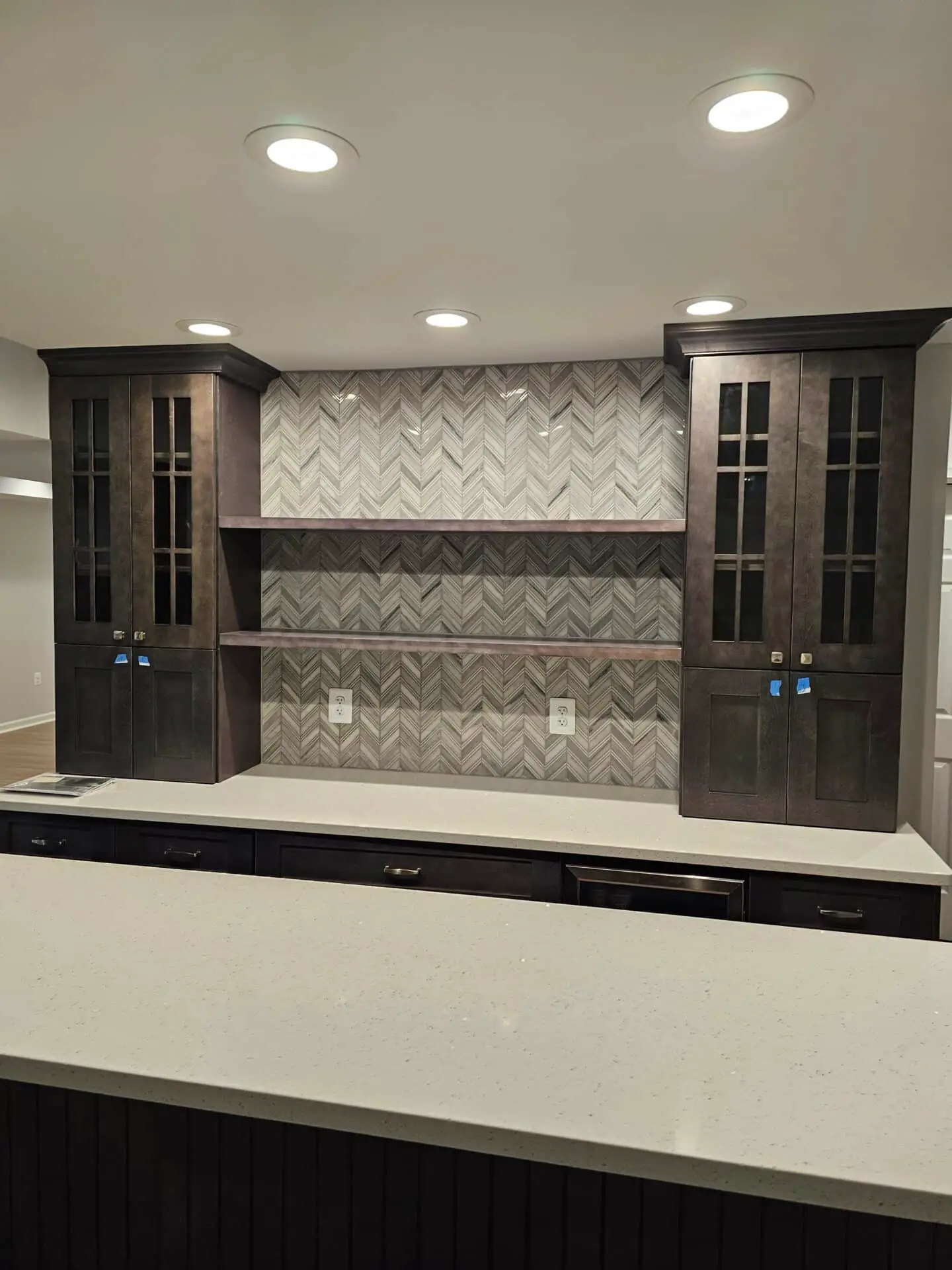 Basement Finishing Full Bar Severna Park MD