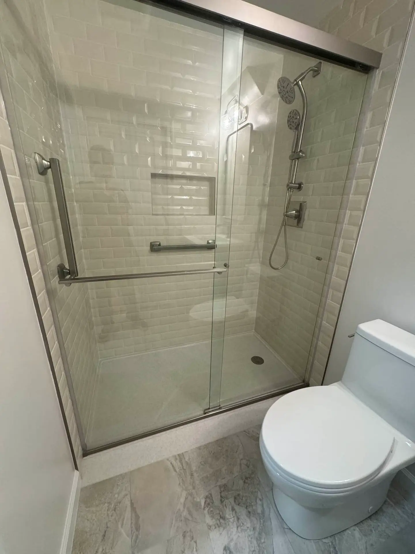 Basement Shower Addition Millersville MD After