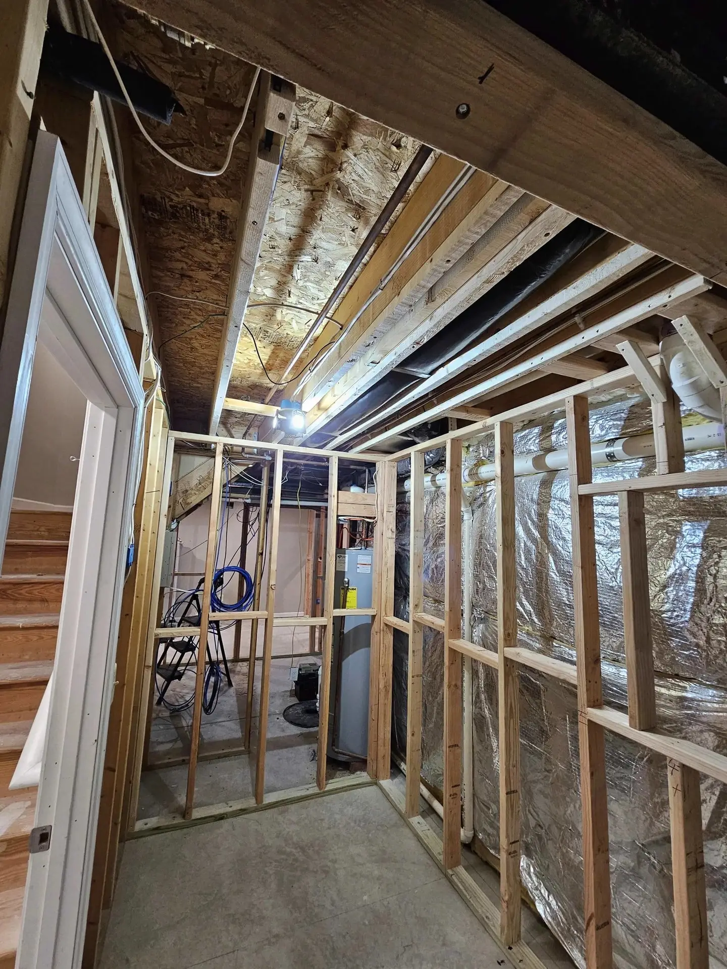 Bathroom Addition Millersville MD Before1