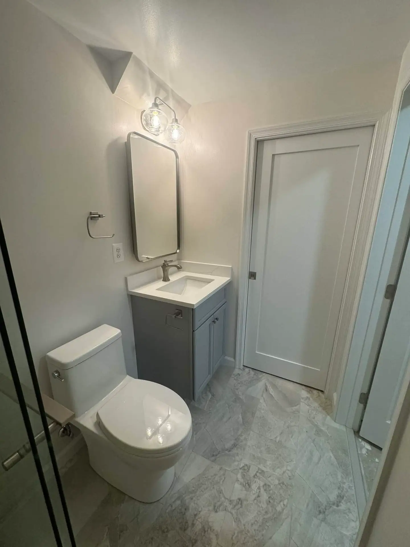 Bathroom Basement Addition Millersville MD After