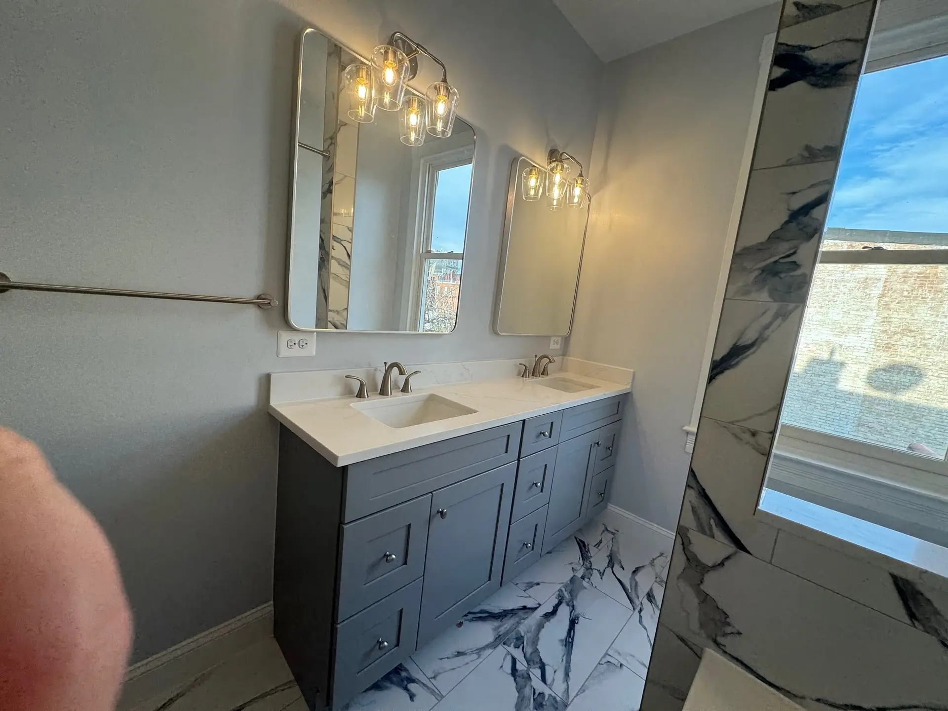 Bath Renovation Baltimore City Madison Park MD After Image