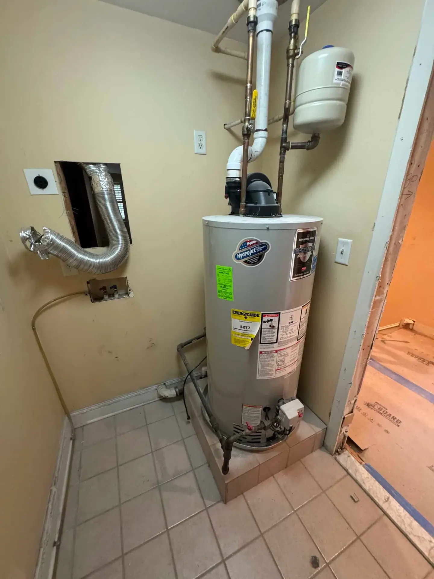 water heater replacement