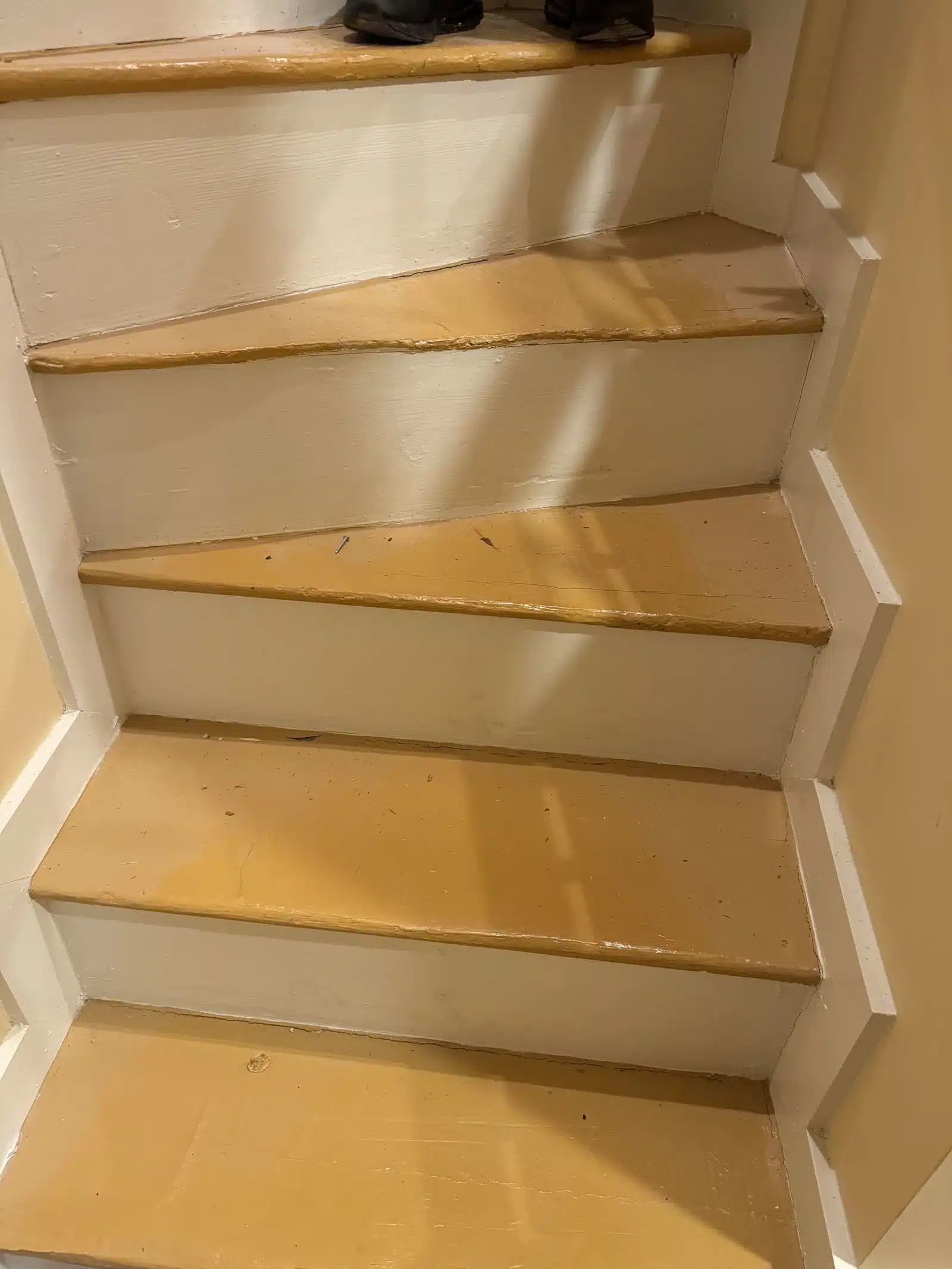 Baltimore City Hardwood Refinishing Remodeling Before image