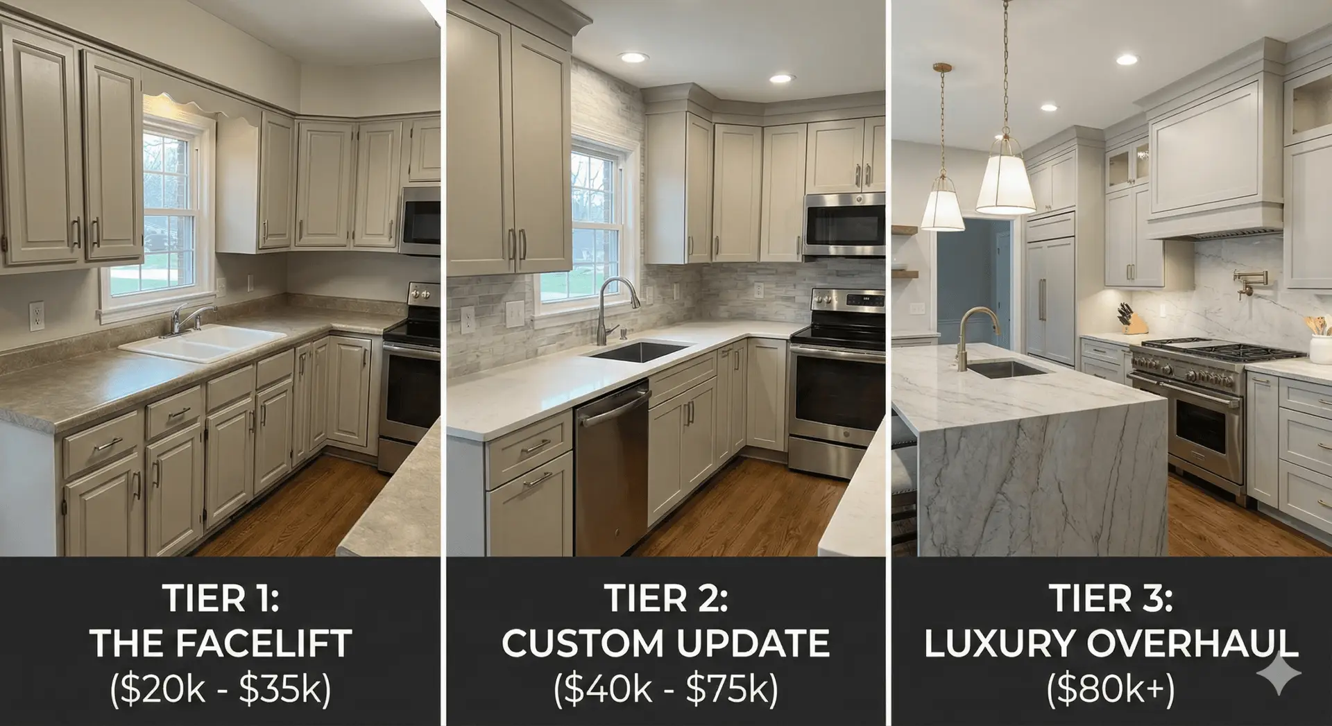 How much cost a kitchen remodel