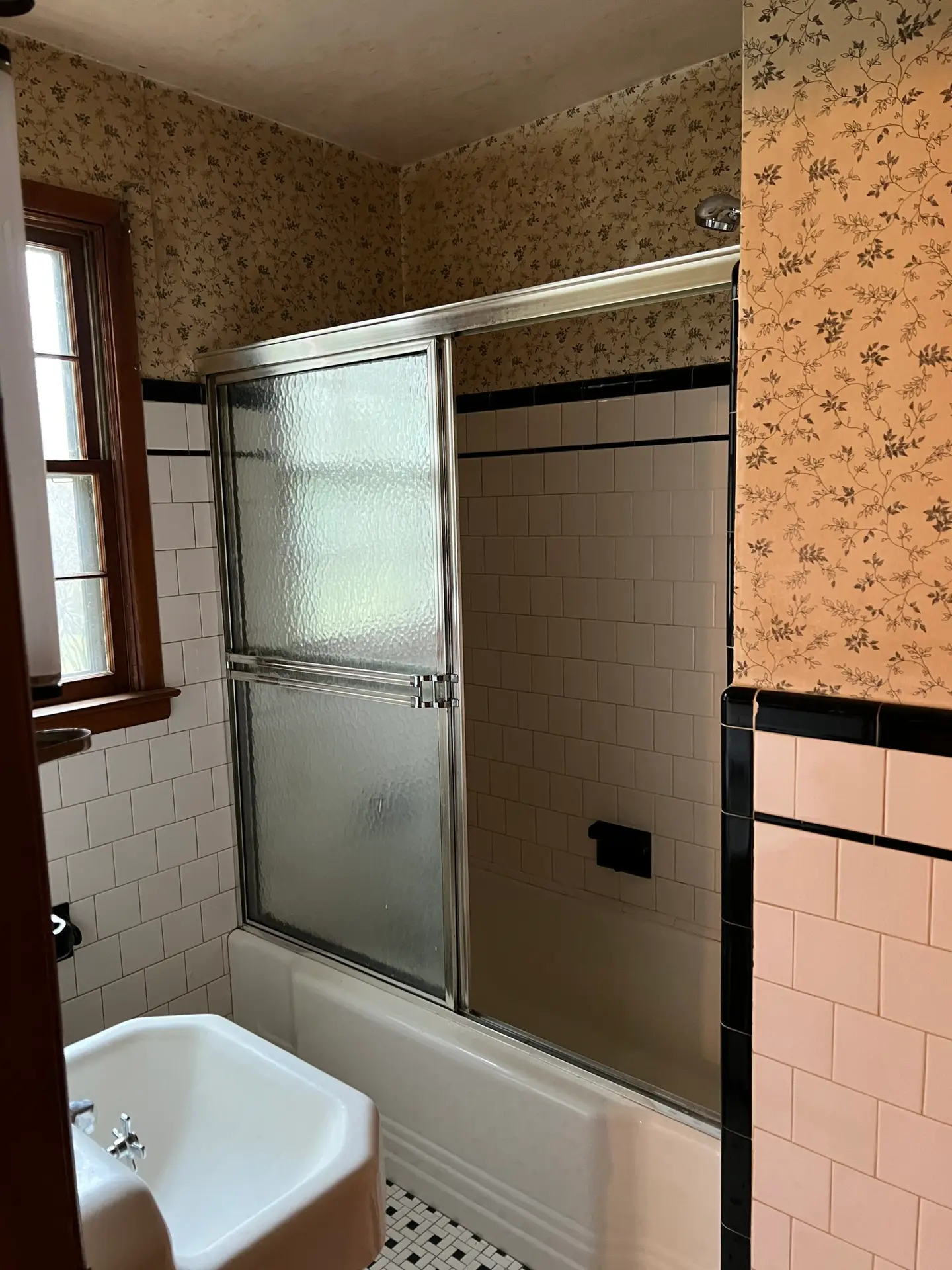 old bathroom remodel
