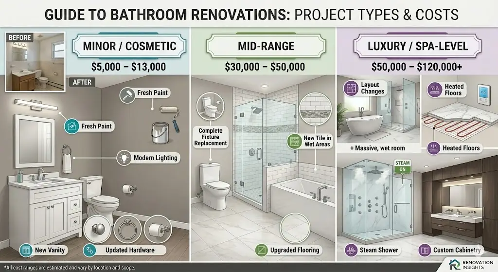 How much cost a bathroom remodel